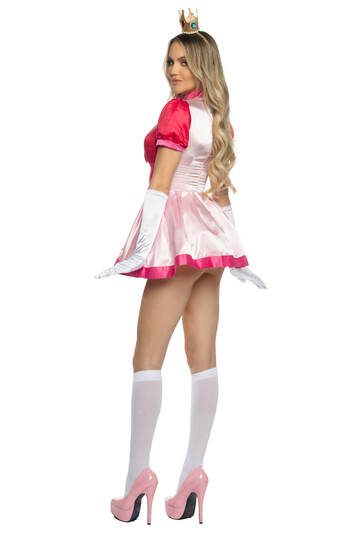 Peachy Princess Costume Pink Back