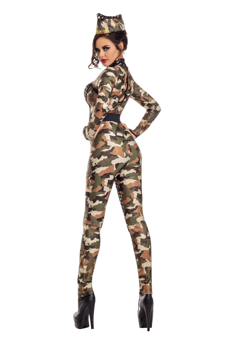 Army Cadet Costume Back