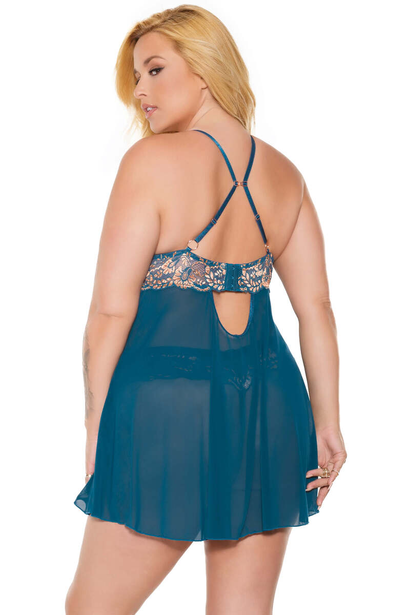 Plus Size Spring Fling Babydoll