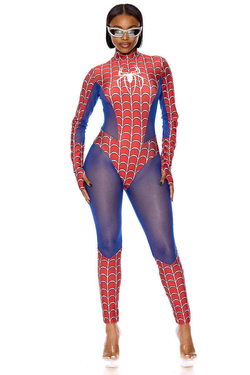 Friendly Neighborhood Hero Comic Book Character Costume
