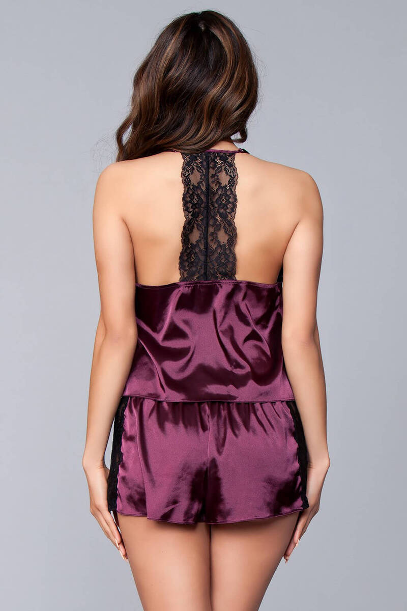 Jasmina Satin Cami & Short Set