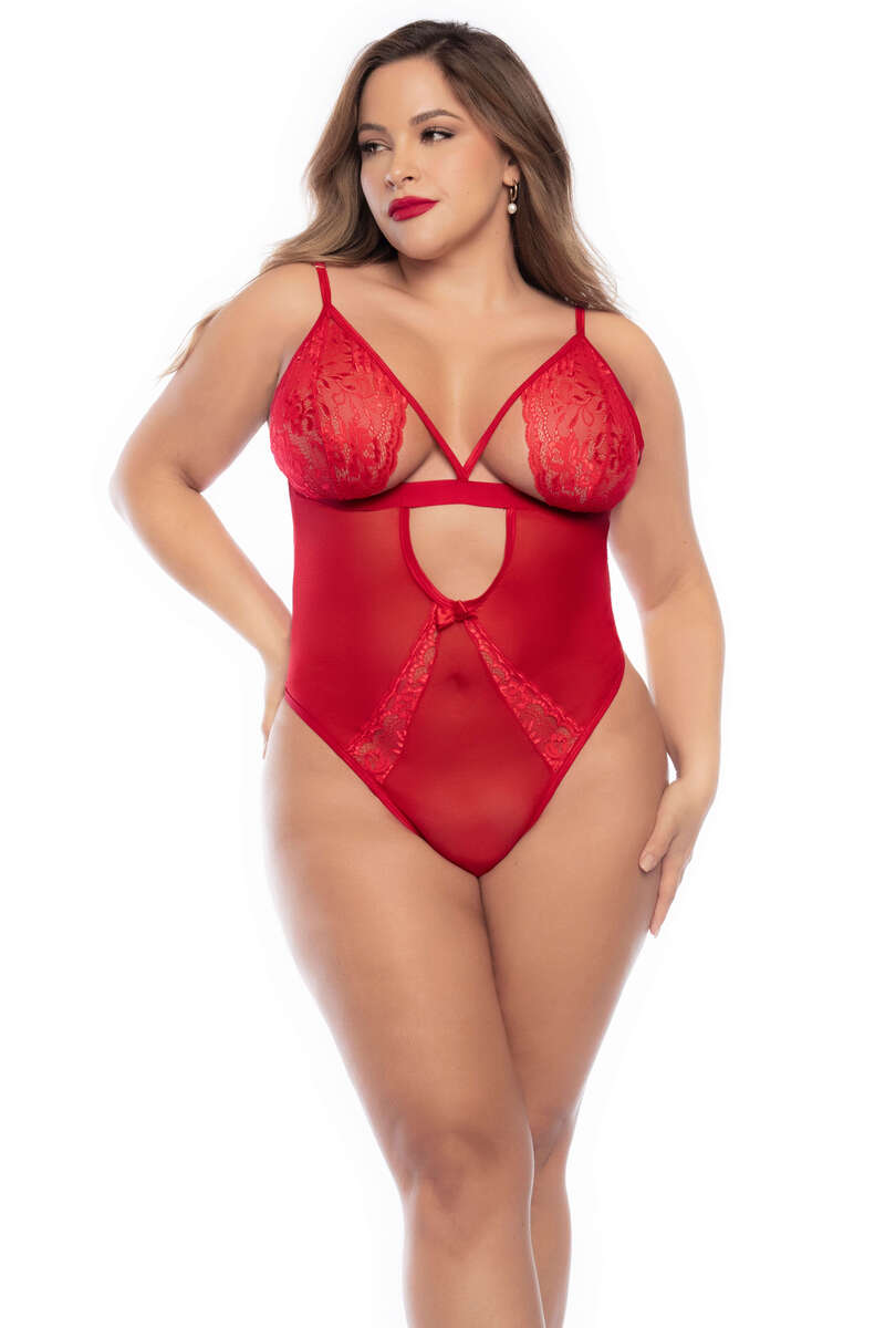 Plus Size Captivating Romance Bodysuit