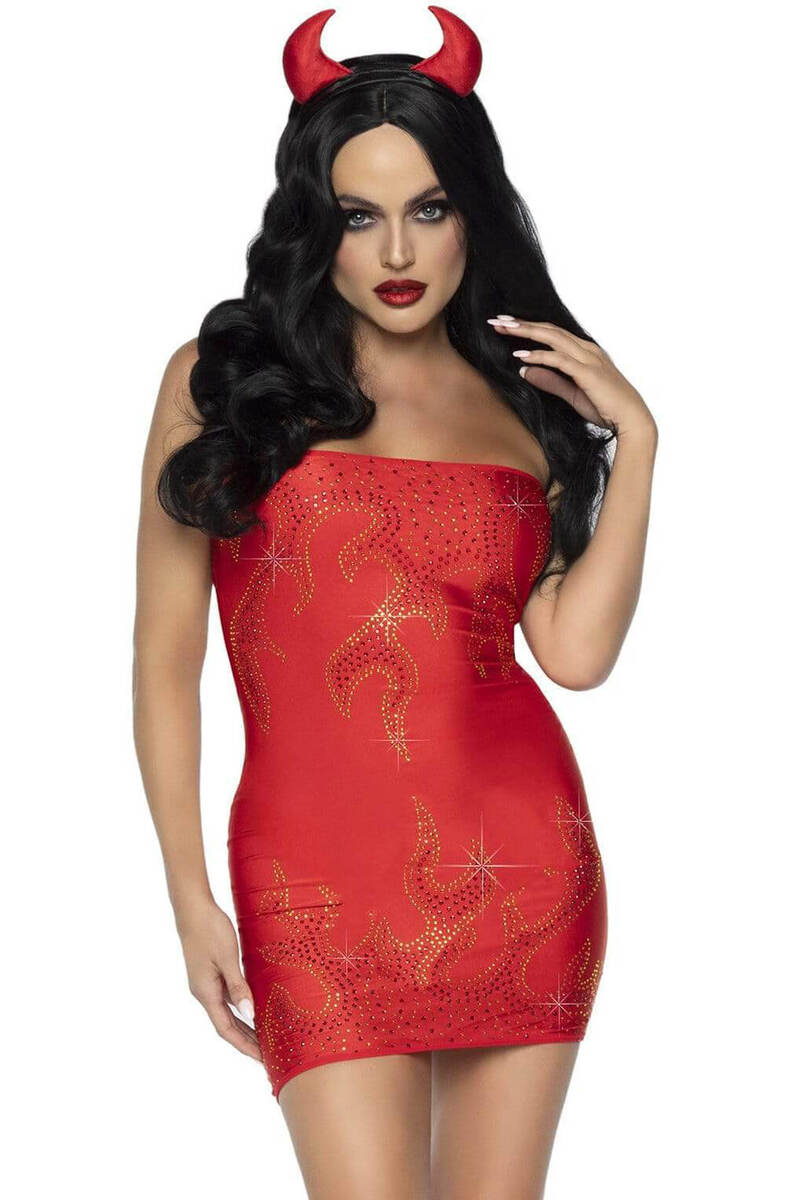 Bedazzled Devil Costume 