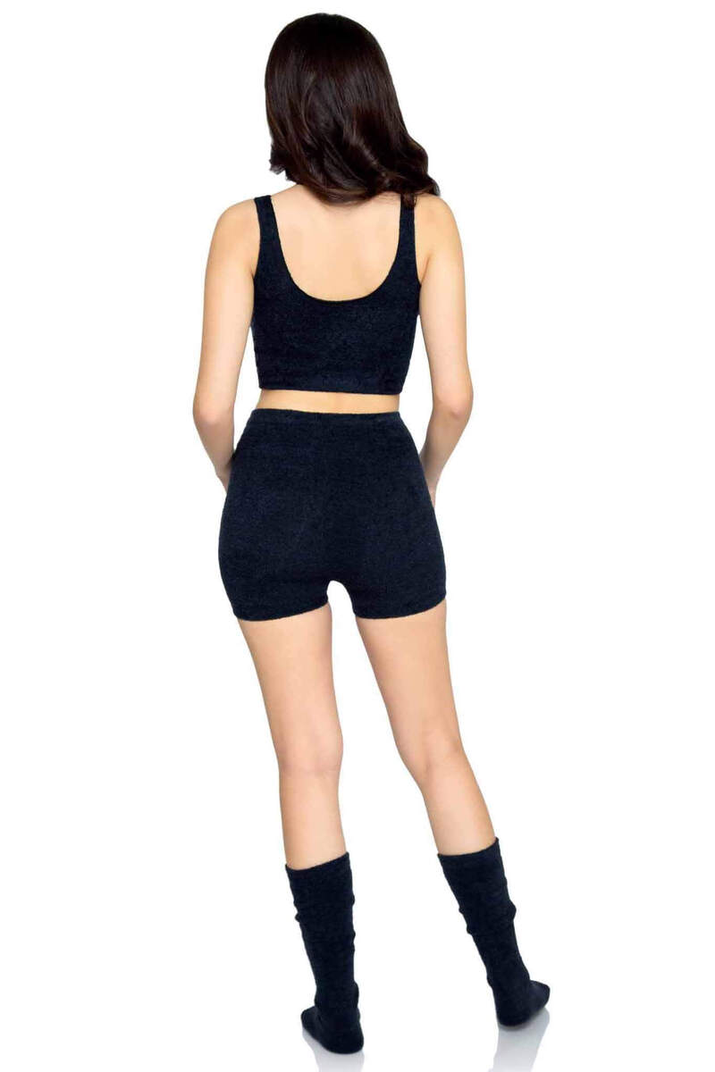 Ultra-Soft Cozy Knit Lingerie Sleepwear Set