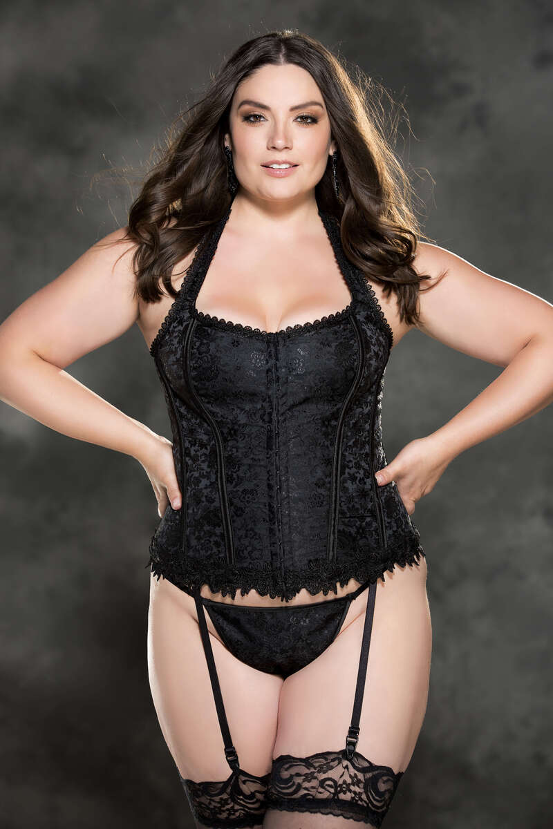 Plus Size Gorgeous Tapestry Corset
